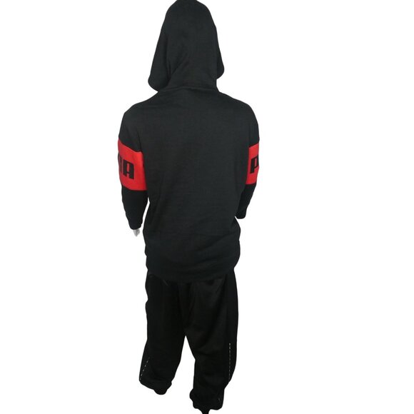 Puma Black/Red Hoodie One of a Kind - Picture 7 of 8